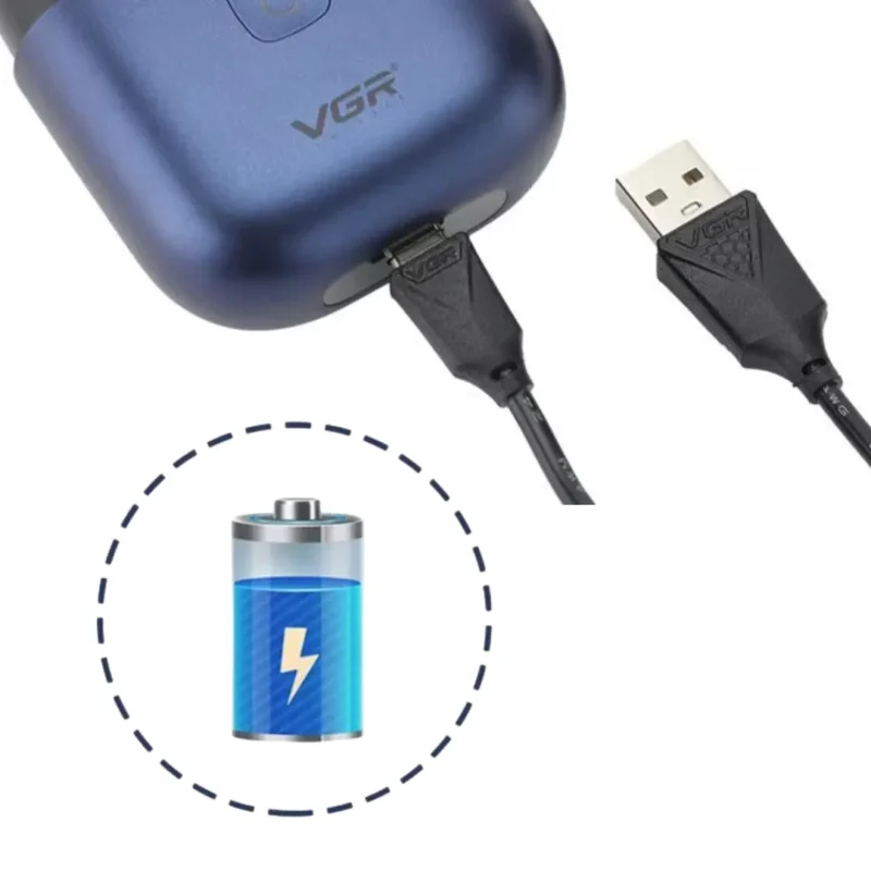 Profesionalni bezicni vodootporni elektricni brijac VGR V-340 Voyager – slika 4